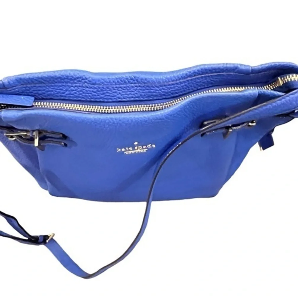 🎉SALE🎉 Kate Spade Holden Street Brandy‎ Blue Pebbled Leather Crossbody Bag